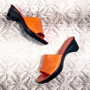 Nine West Leather Mules
